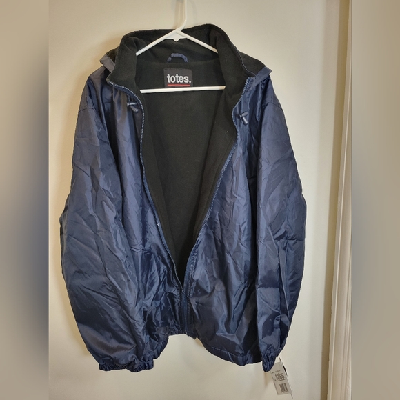 Totes Storm Jacket, XL Navy - Picture 2 of 3